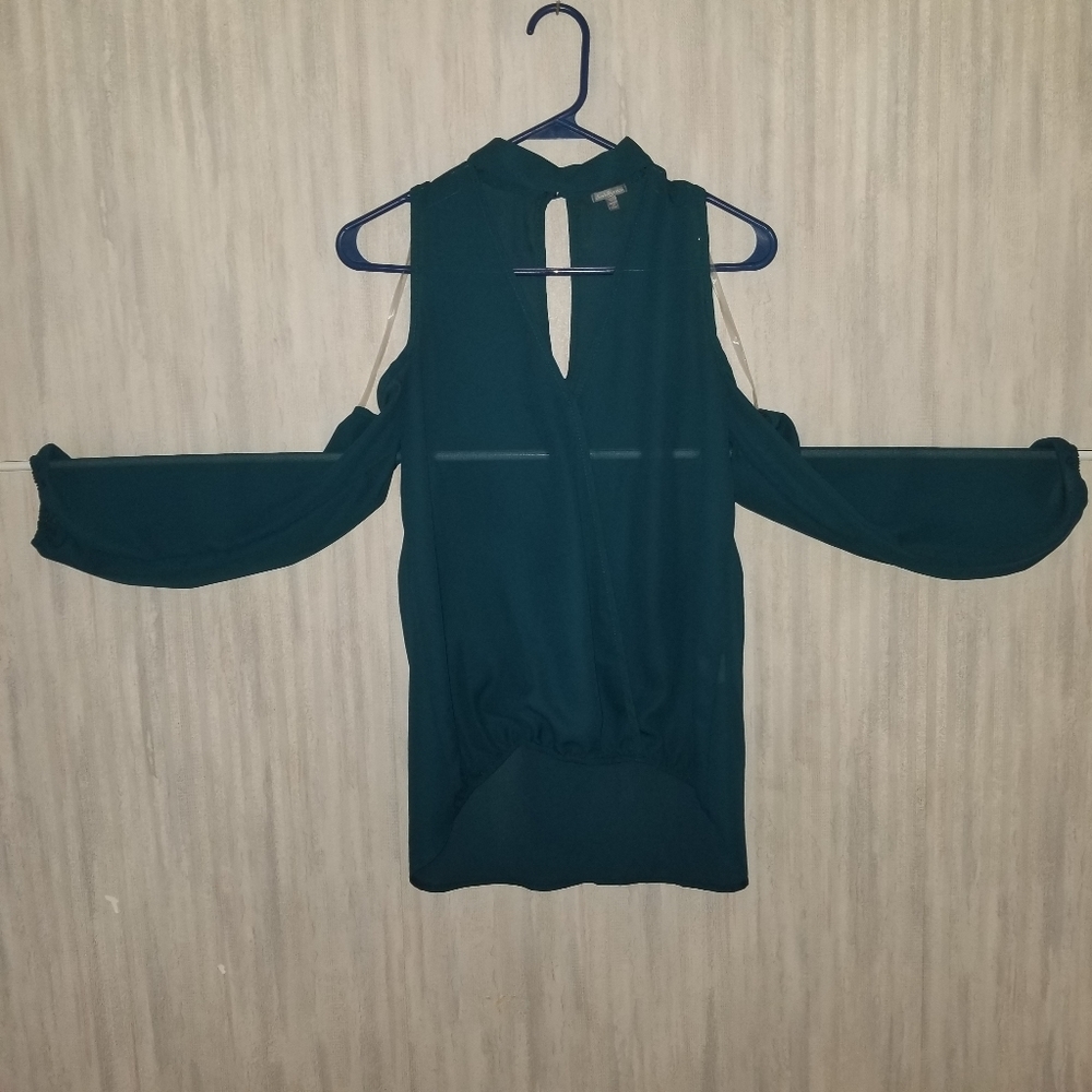 Charlotte Russe cold shoulder top